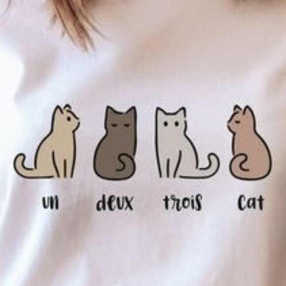 Cat Lover Shirt, Funny Cat Shirt, Cat Tee shirt - Picture 3 of 3